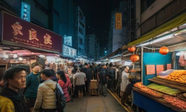 Mong Kok Night Market 홍콩
