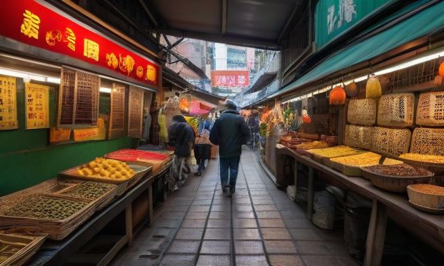 Mong Kok Traditional Market 홍콩